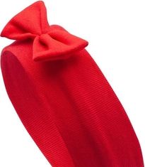 Čelenka dětská bavlna - CHERRY červená - vel.56 - obrázek 2