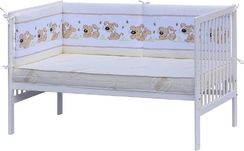 Mantinel do postýlek 140x70cm - JAPY pejsek béžový na bílém - Scarlett - obrázek 1