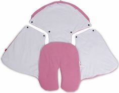 Zavinovačka do autosedačky fleece/bio bavlna - MEDVÍDEK tyrkysovo-mořská - obrázek 4