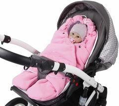 Zavinovačka do autosedačky fleece/bio bavlna - MEDVÍDEK tyrkysovo-mořská - obrázek 7
