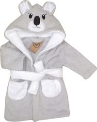 Luxusní župan chlupáčkový - KOALA šedý - vel.92 - obrázek 2
