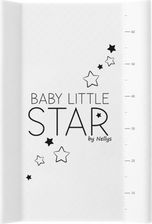 Přebalovací podložka pevná - BABY LITTLE STAR bílá - 70x50cm - obrázek 1