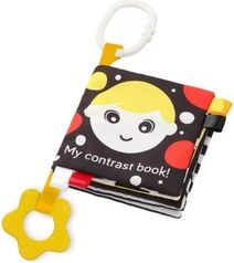 Hračka měkká senzorická knížka - MY CONTRAST BOOK - BabyOno - obrázek 1