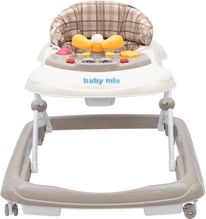 Chodítko dětské - S VOLANTEM béžové - BabyMix - obrázek 2