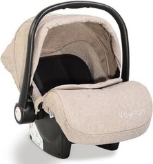 Autosedačka/Vajíčko Moni - VEYRON béžová - 0-13kg - obrázek 1
