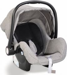 Autosedačka/Vajíčko Moni - VEYRON světle šedá - 0-13kg - obrázek 2