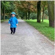Bundička softshellová jaro/podzim NewBaby - KAPUCE modrá - vel.68 - obrázek 6