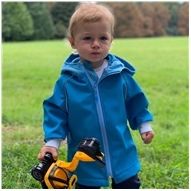 Bundička softshellová jaro/podzim NewBaby - KAPUCE modrá - vel.68 - obrázek 7
