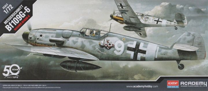 Messerschmitt Bf109-G6 (1:72) - obrázek 1