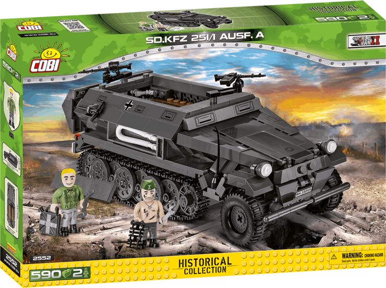 Cobi 2552 II WW - Kolopásový transportér Sd.Kfz 251/1 Ausf. A - obrázek 1