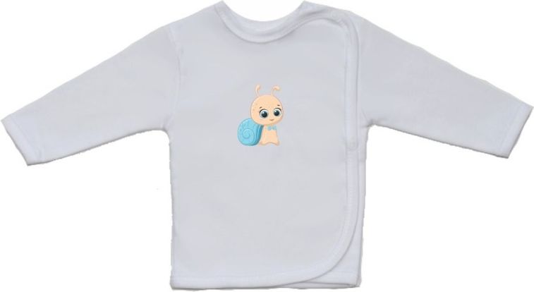 Košilka pro miminko, Gama, menší šnek tyrkysový velikost 52 - obrázek 1