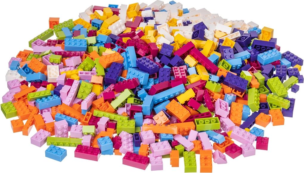 LW Toys Stavebnice pro děti - Dívčí set 930 ks - obrázek 1