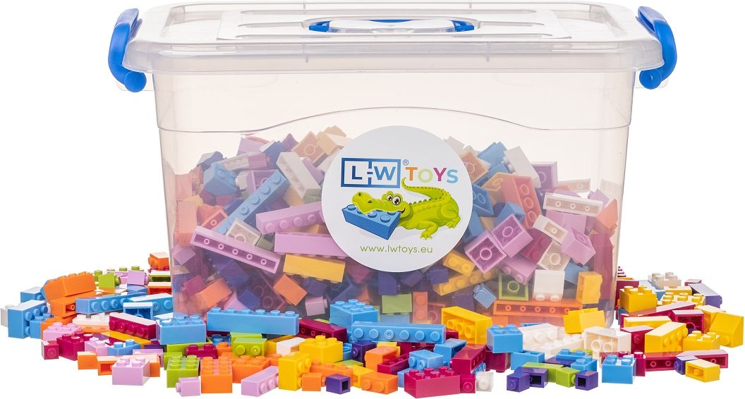 LW Toys Stavebnice pro děti - Dívčí set 930 ks - obrázek 2
