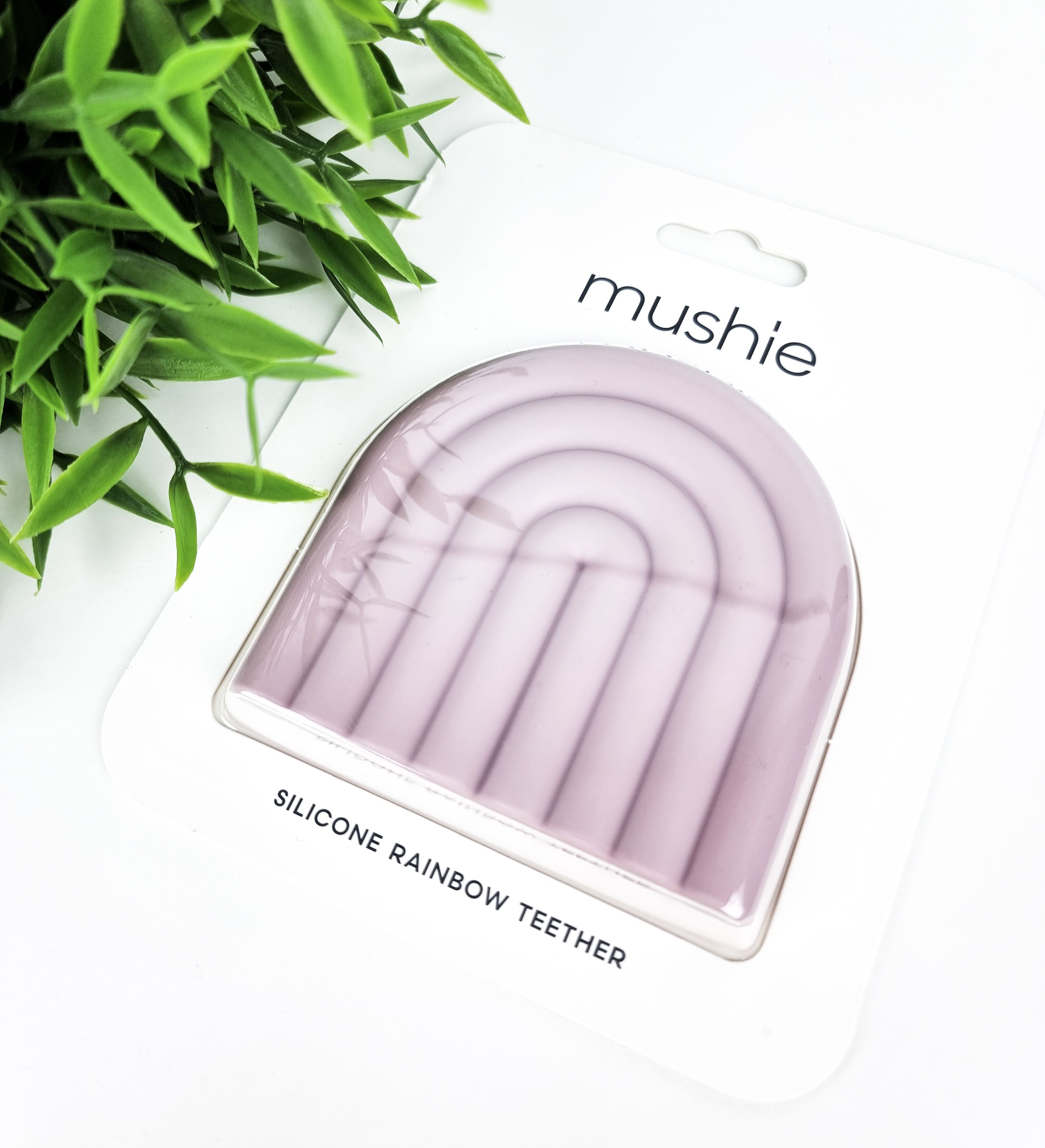 BIBS Mushie Mauve duha - kousátko - obrázek 1
