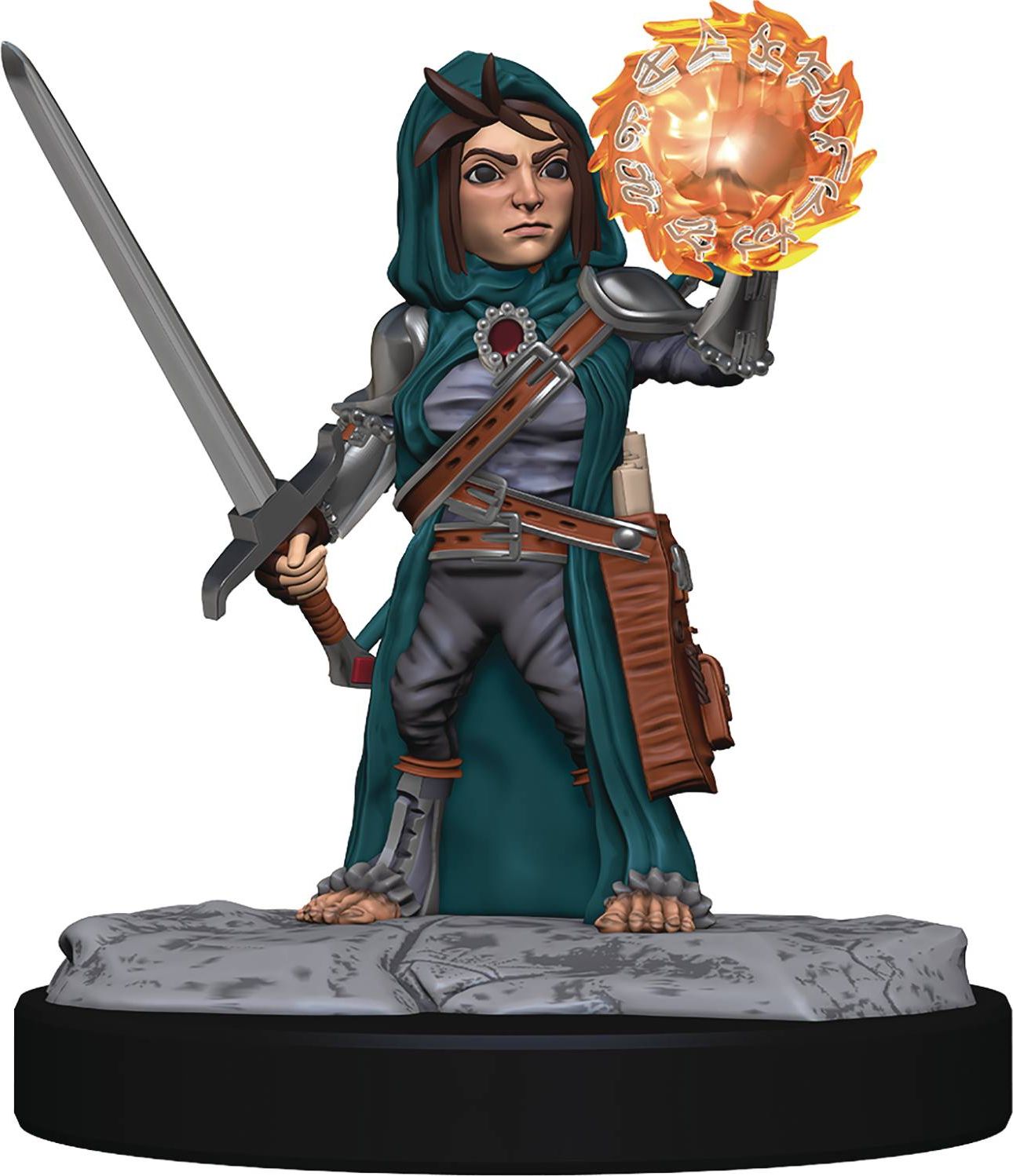 WizKids Pathfinder Painted Premium: Female Halfling Cleric - obrázek 1