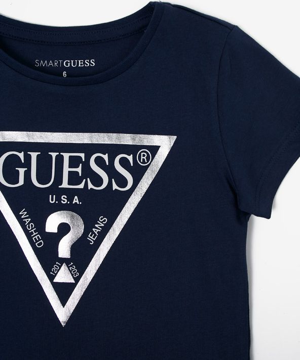 Triko dětské Guess | Modrá | Dívčí | 2 roky - obrázek 3