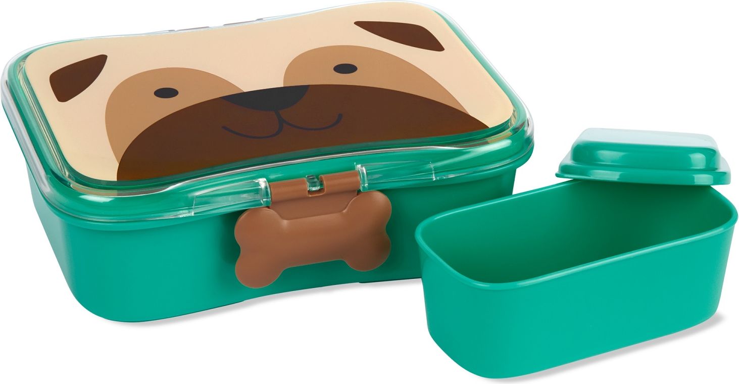 SKIP HOP Zoo Krabička na svačinu 700ml Mopslík 3+ - obrázek 2