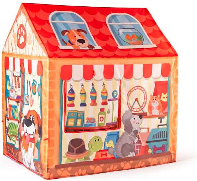 WOODY Stan dětský domeček - Pet Shop - obrázek 1