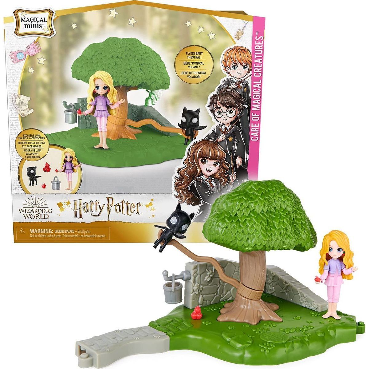 Spin Master Harry Potter Výuka létání s figurkou Lenky a Testrála - obrázek 6