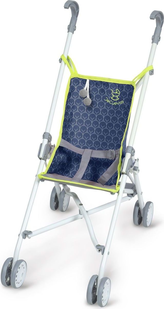 DeCuevas Skládací kočárek pro panenky golfové hole modré 56 cm - obrázek 1