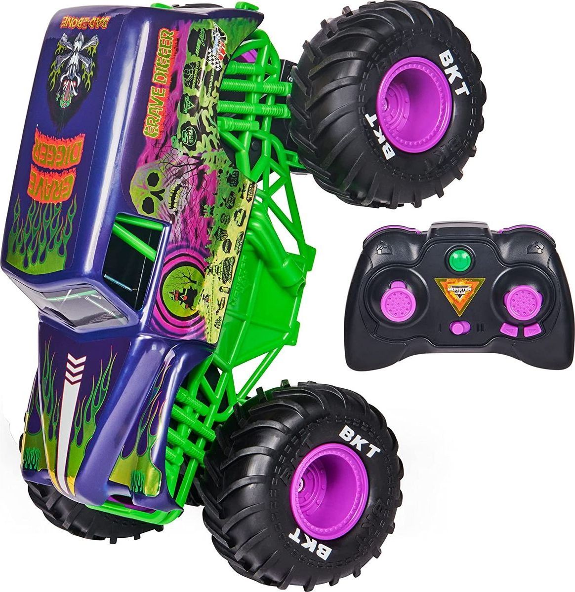 Monster Jam RC Akrobatický Grave Digger - obrázek 2