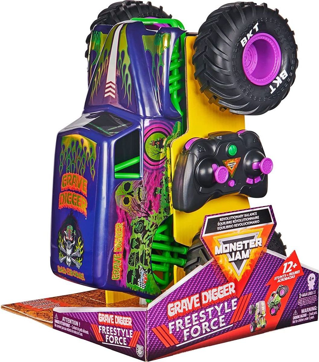 Monster Jam RC Akrobatický Grave Digger - obrázek 8