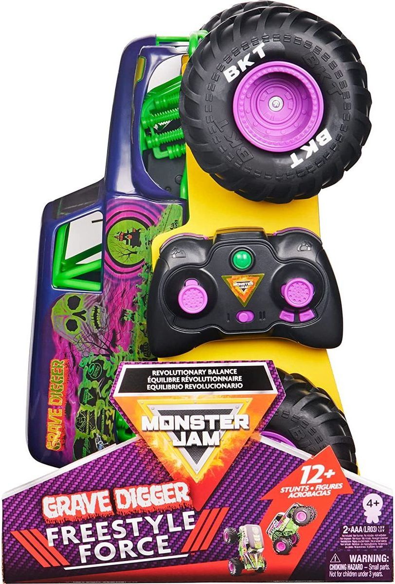 Monster Jam RC Akrobatický Grave Digger - obrázek 9