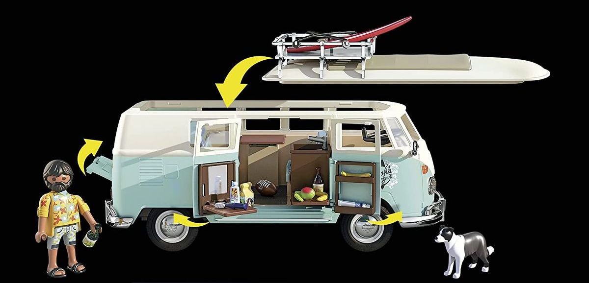 Playmobil 70826 Volkswagen T1 Camping Bus - obrázek 8