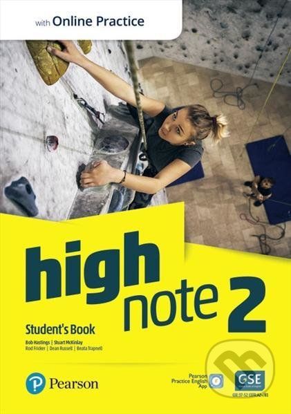 High Note 2 Student´s Book with Pearson Practice English App + Active Book - Bob Hastings - obrázek 1