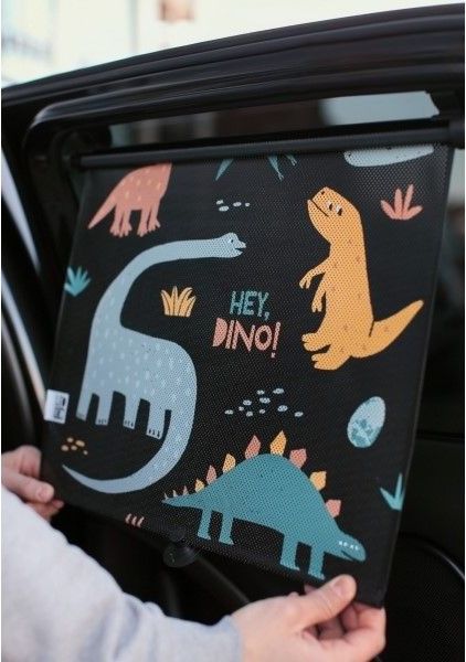LEOKID Sluneční clona do auta Hey Dino 2021 - obrázek 2