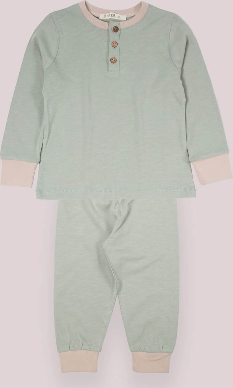 TrendUpcz Dětské pyžamo organic Basic Velikost: 110 - obrázek 1