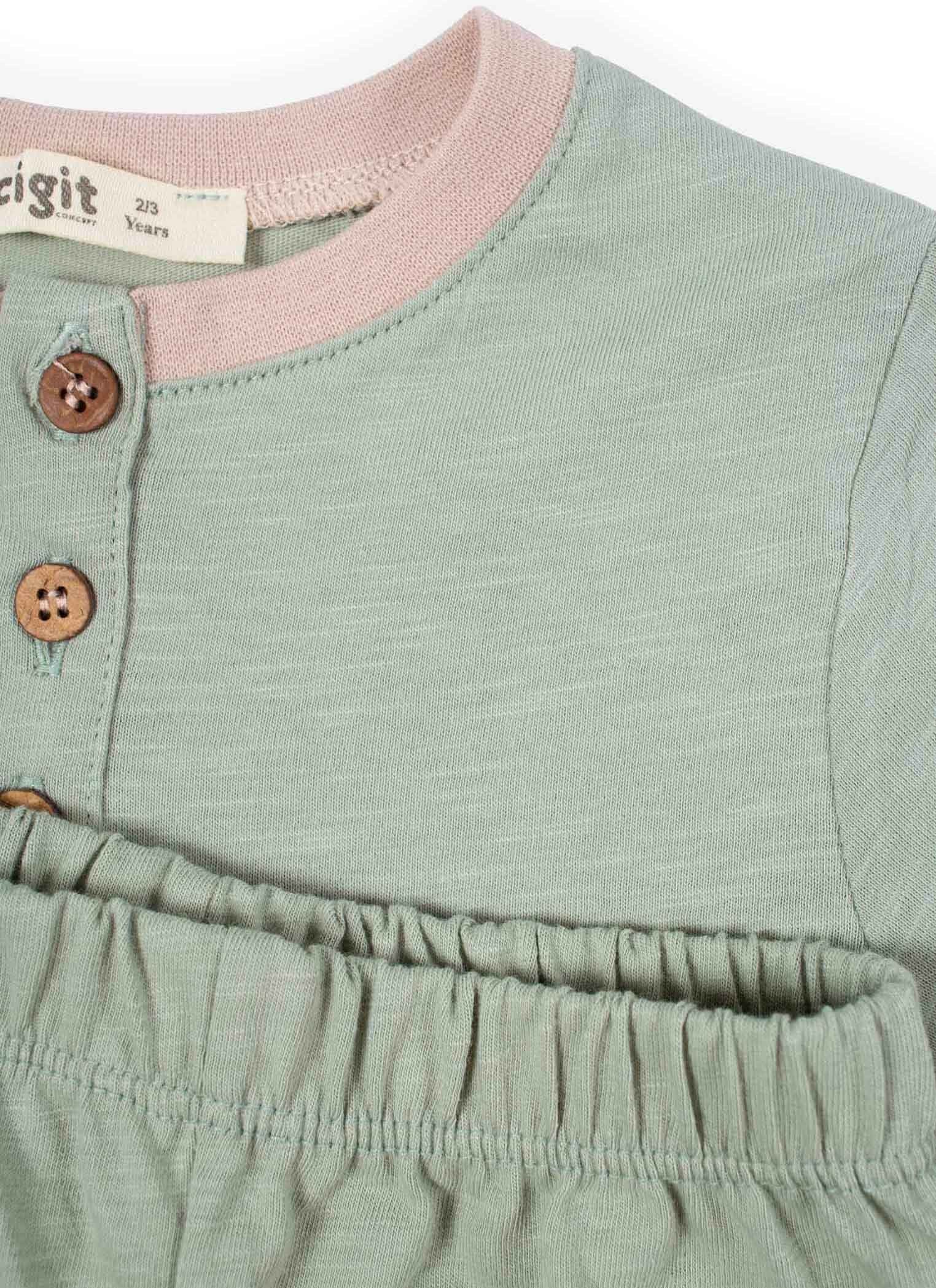 TrendUpcz Dětské pyžamo organic Basic Velikost: 110 - obrázek 3