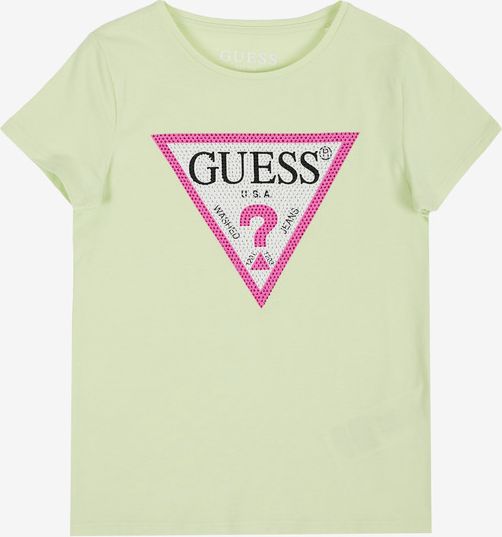 Triko dětské Guess | Žlutá | Dívčí | 7 let - obrázek 1