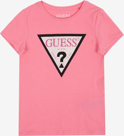 Triko dětské Guess | Růžová | Dívčí | 7 let - obrázek 1