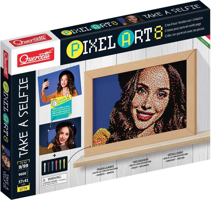 Quercetti Pixel Art 8 Selfie - obrázek 2