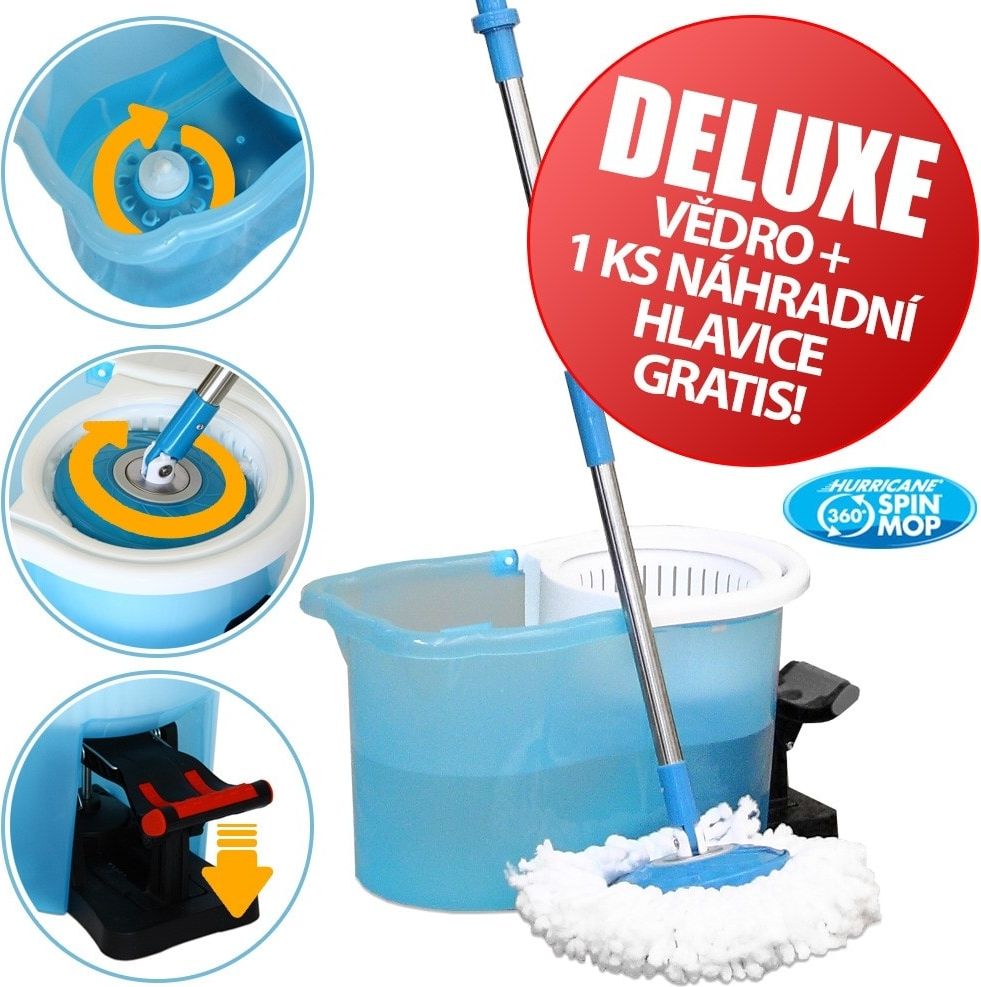 Mediashop Hurricane Spin mop Deluxe - obrázek 1