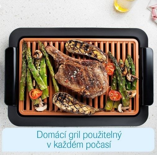 Mediashop Livington Smokeless Grill Interiérový gril Deluxe - obrázek 2