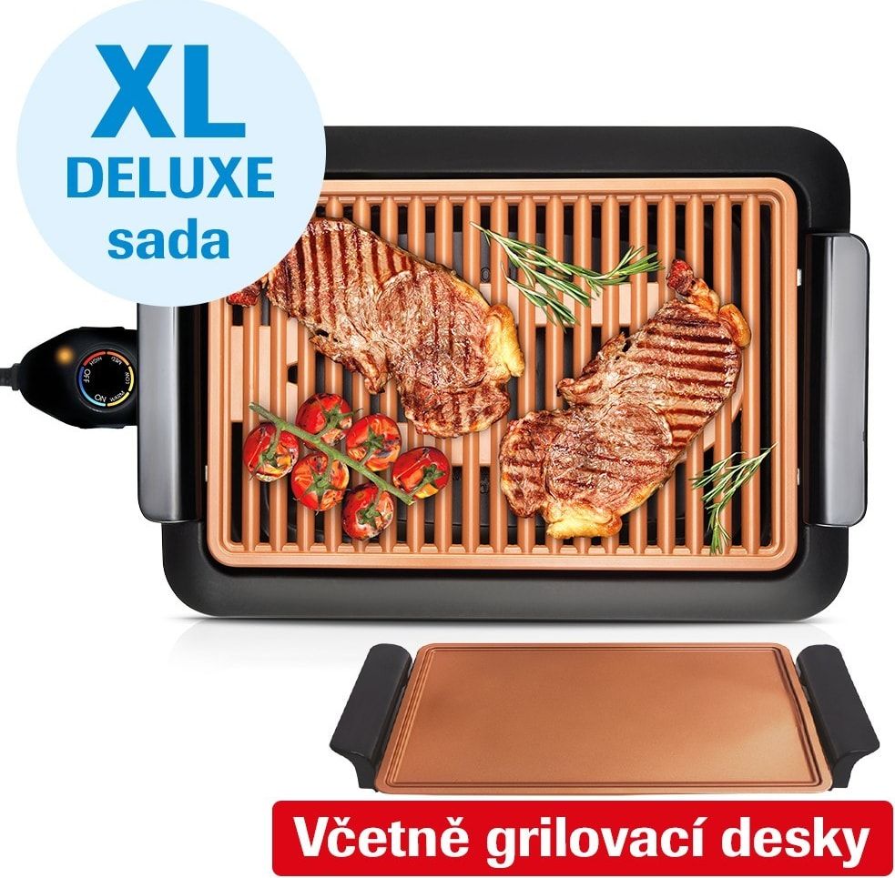 Mediashop Livington Smokeless Grill Interiérový gril Deluxe - obrázek 6