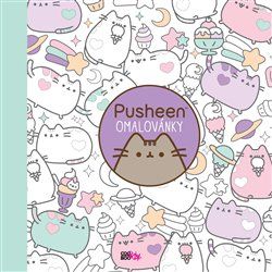 Pusheen - omalovánky - Claire Beltonová - obrázek 1