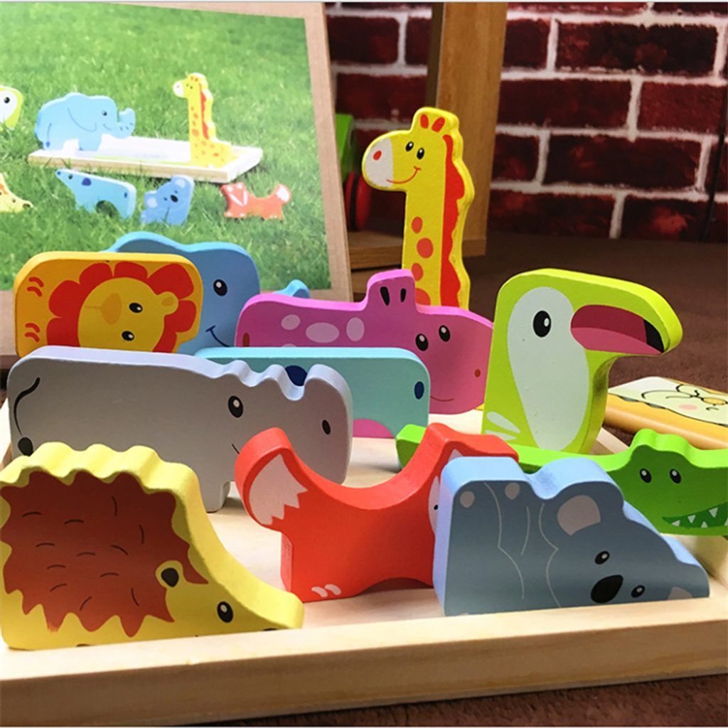 Popron.cz Dřevěné puzzle - zvířátka - obrázek 5
