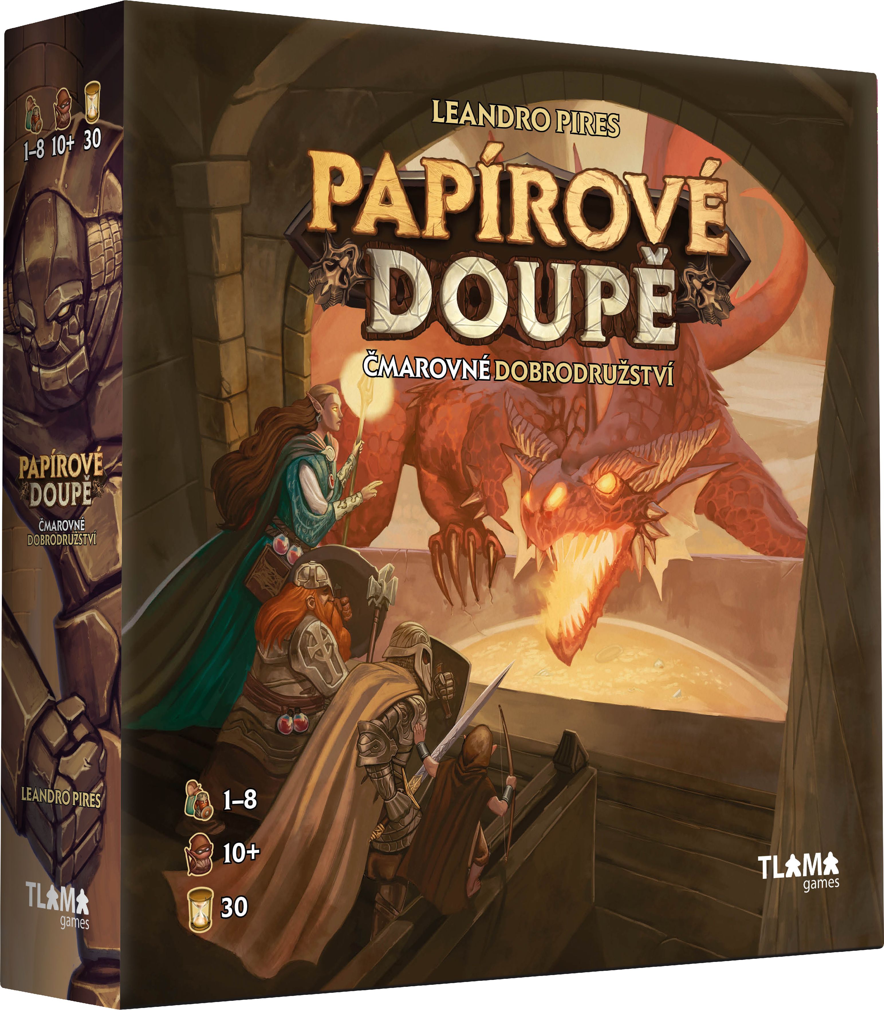TLAMA games Papírové Doupě: Čmarovné dobrodružství - obrázek 1