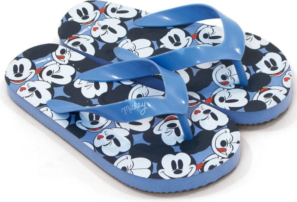 Disney Chlapecké žabky Mickey Mouse WD12944 28/29 modrá Heads - obrázek 1