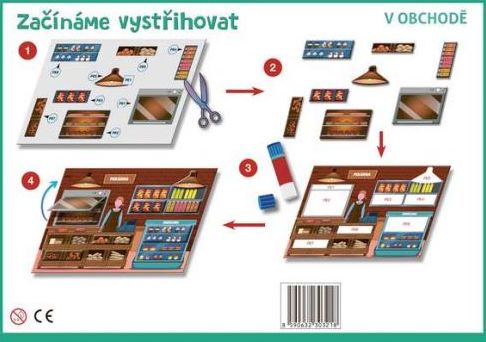 Začínáme vystřihovat - V obchodě - obrázek 3