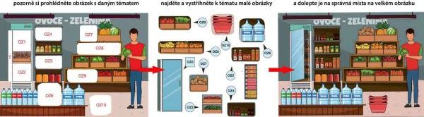 Začínáme vystřihovat - V obchodě - obrázek 5