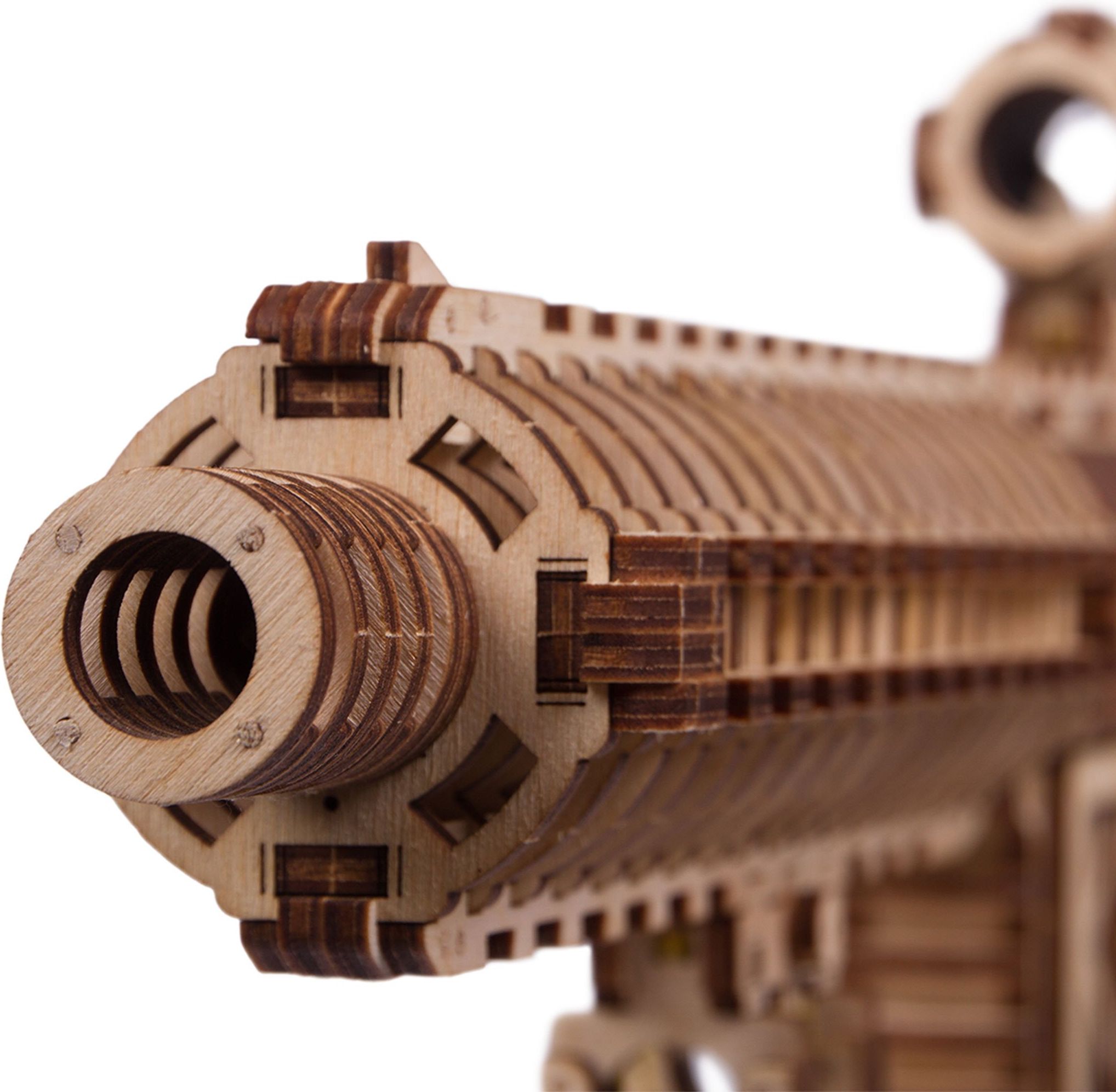 Wood Trick "Útočná zbraň AR-T" - 3D dřevěné mechanické puzzle - obrázek 3