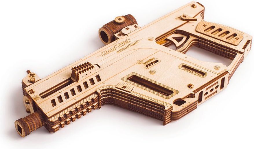 Wood Trick "Útočná zbraň" - 3D dřevěné mechanické puzzle - obrázek 2