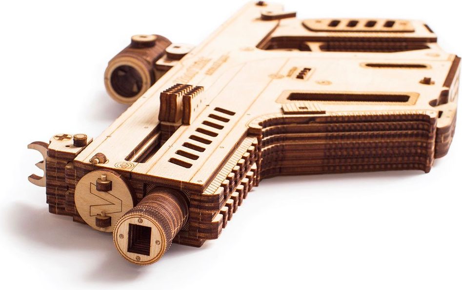 Wood Trick "Útočná zbraň" - 3D dřevěné mechanické puzzle - obrázek 4