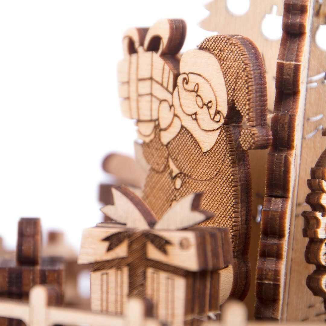 Wood Trick  "Dárky od Santy" - 3D dřevěné mechanické puzzle - obrázek 7