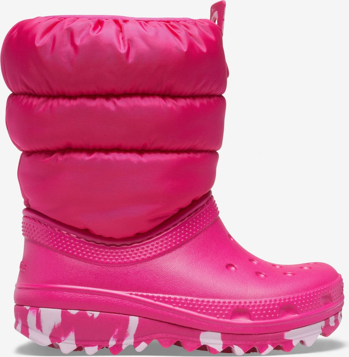 Crocs růžové dívčí sněhule - 33-34 - obrázek 1