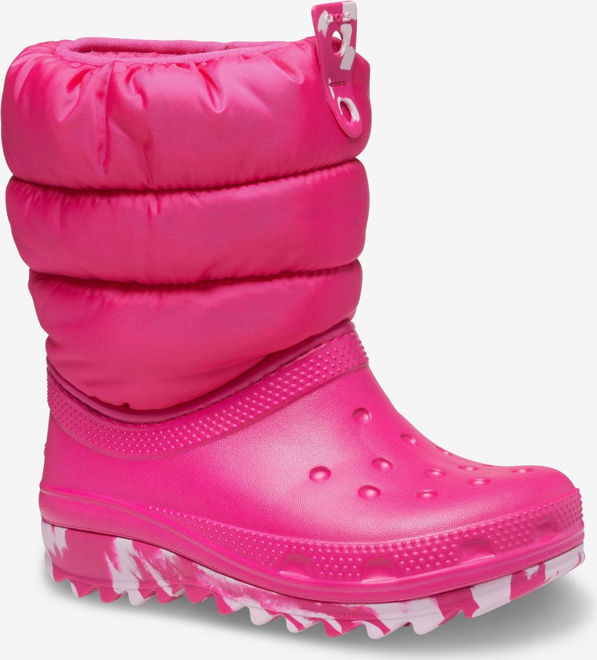 Crocs růžové dívčí sněhule - 33-34 - obrázek 5